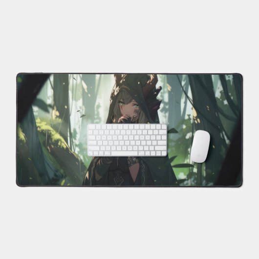 fille d'anime (Clavier et souris)