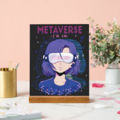 Fille d'anime lunettes de réalité virtuelle Pannea (Mariage)