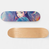 Fille d'anime skateboard Ai (Horz)