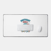 Fille d'anniversaire 9 Tortue de mer Vector Design (Clavier et souris)