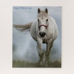 Fille d'anniversaire. Jigsaw Puzzle<br><div class="desc">Fille d'anniversaire.Jigsaws Chevaux et poulains, Ces Jigsaws sont faits de carton robuste et montés sur carton, ces puzzles sont imprimés en couleur vive et pleine. Pour vous, ou pour offrir. Taille de : 11" x 14" (252 pièces) Jusqu'à : super taille 20" x 30" (1014pièces) Inclut une belle boîte cadeau...</div>