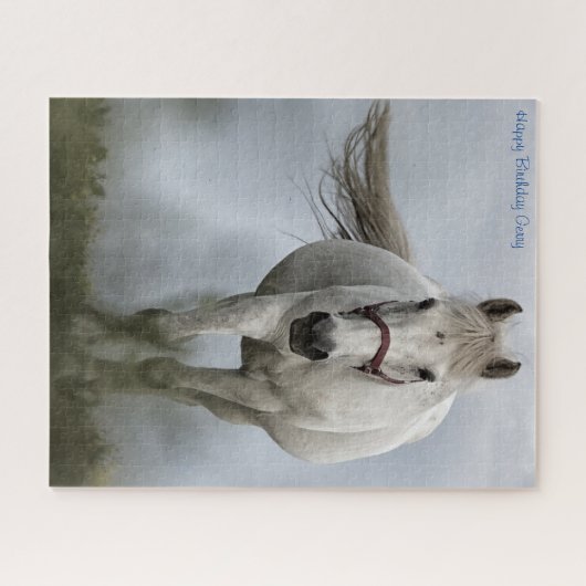 Fille d'anniversaire. Jigsaw Puzzle (Horizontal)