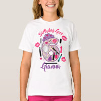 Fille d'anniversaire Six 6 | Spa | T-shirt