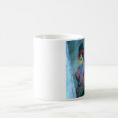 fille dans la tasse d'escalier (Centre)