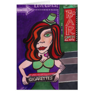 "Fille de cigarette "