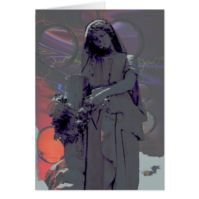 Fille de cimetière # 4 (Devant)
