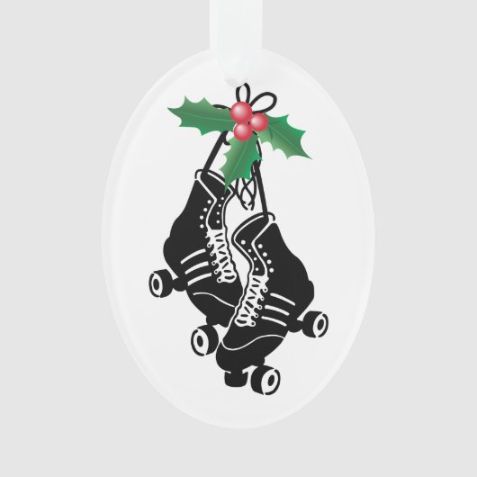 Fille de Derby de rouleau, Noël patinant avec le (devant)