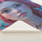 Fille de fée Ethereal : couverture Sherpa (3/4)
