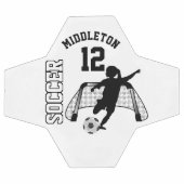 Fille de football (Plat)