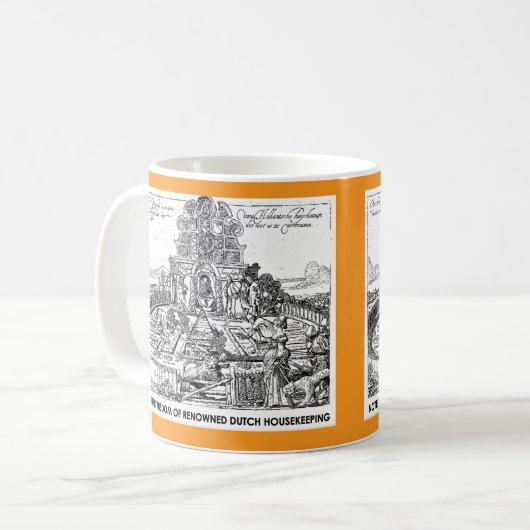 Fille de Holland Mug (Devant gauche)