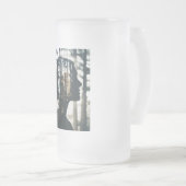 Fille de la nature Mug (Devant droit)