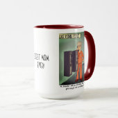 Fille de la nuit Fête des Mères Grand Combo Mug (Devant droit)