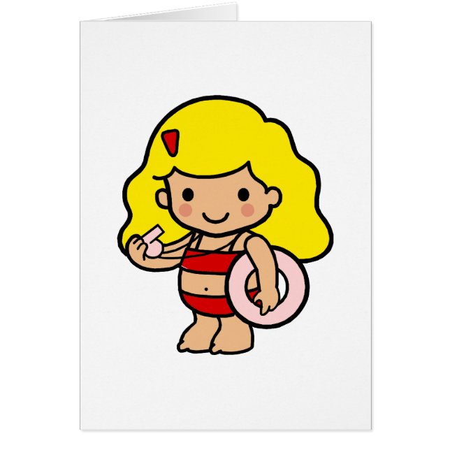 Fille de maître nageur (Devant)