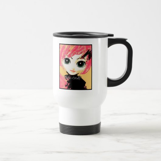 Fille de Neko, sucrerie, tasse assez blanche de (Droite)