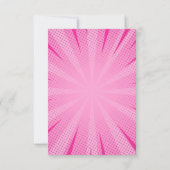 Fille de super-héros de bande dessinée Merci pour (Dos)