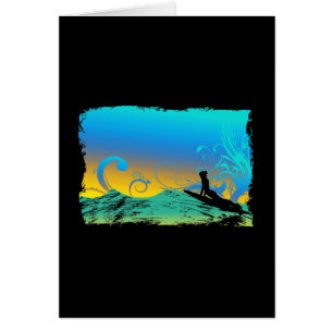 Fille de surf