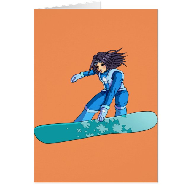 Fille de surfeur de Manga (Devant)