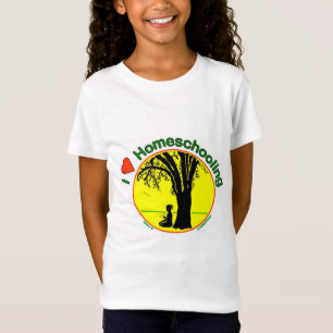 Fille de T-shirt de Homeschool