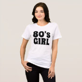 FILLE DES ANNÉES 80 T-SHIRTS VINTAGES (Recto plein)