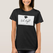 Fille des femmes, combattez ! T-shirt (Devant)