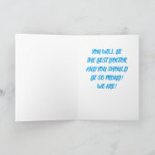 ***FILLE*** DEVIENT DOCTEUR SI FIÈRE CARTE (Intérieur)