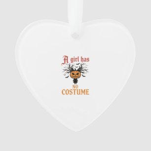 Fille d'Halloween n'a pas de costume de citrouille