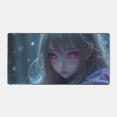 Fille d'hiver avec de jolis yeux Ordinateur pad (Recto)