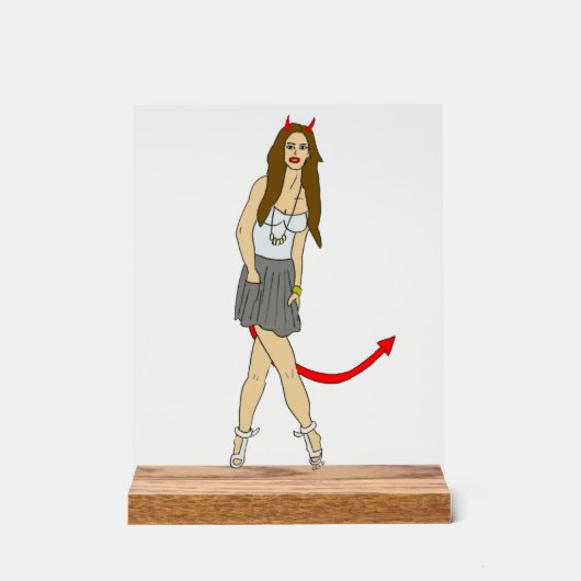 fille diable (Recto)