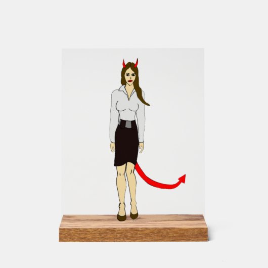 fille diable (Recto)