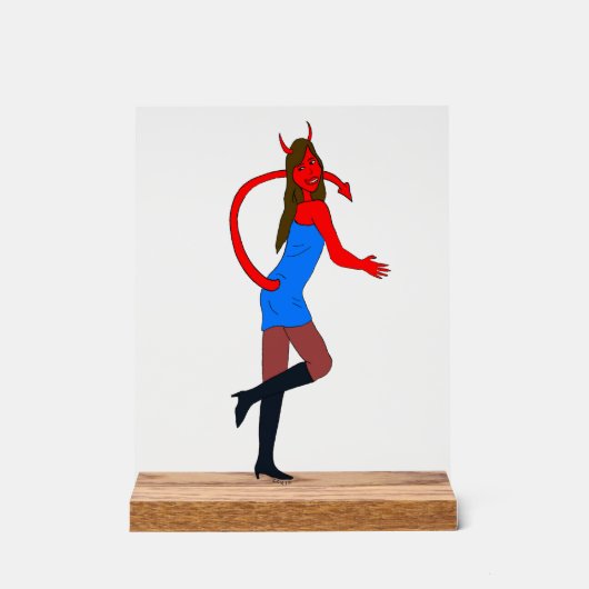 fille diable (Recto)