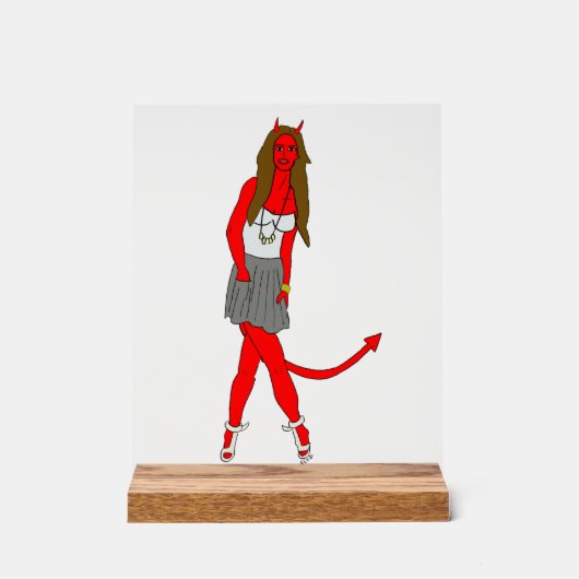 fille diable (Recto)