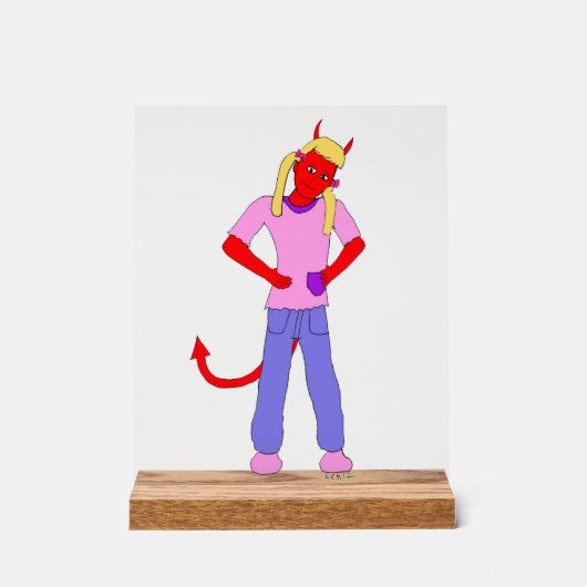 fille diable (Recto)