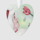 FILLE DOUCE AVEC ORNAMENTS VALENTIN FLEUVE ROUGE (devant)