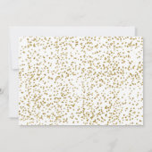 Fille du cheval, Invitation de la florale rose ave (Dos)