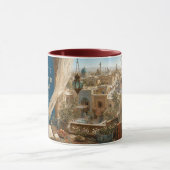 Fille du Mug d'art persan du bazar de la cour (Centre)