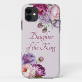 Fille du roi Floral iPhone / coque ipad (Dos)