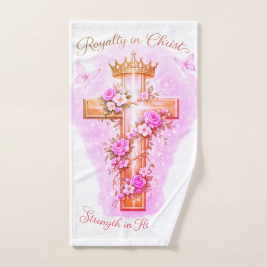 Fille du Roi - Royauté en Christ (Serviette à main)