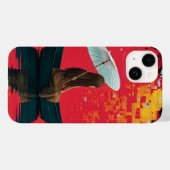 Fille en bateau sous coque iphone doux (Verso (horizontal))