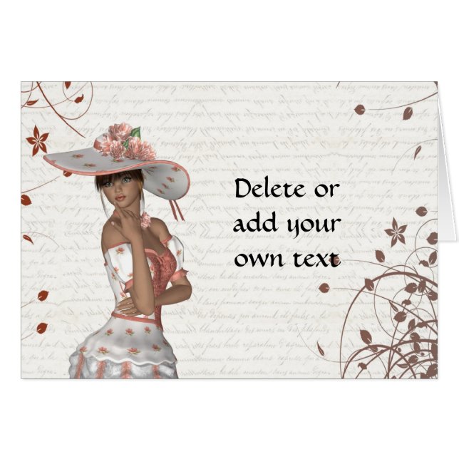 Fille en casquette d'été (Devant horizontal)