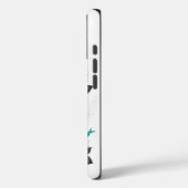 Fille en Feuille Artistique iPhone 16 coque (Verso / Gauche)