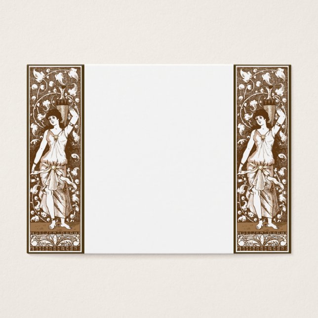 Fille en robe avec urne (Devant)