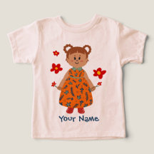 Fille en robe orange (tresse chignon) Nom personna