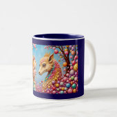 ~ Fille et bébé Dragon ~ Mug (Devant droit)
