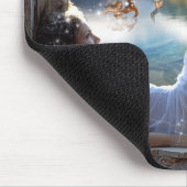 Fille et tapis de souris de fées (Coin)