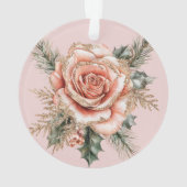 Fille étincelante en Rose Rose robe or (dos)