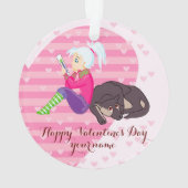 Fille Être amoureuse (dos)