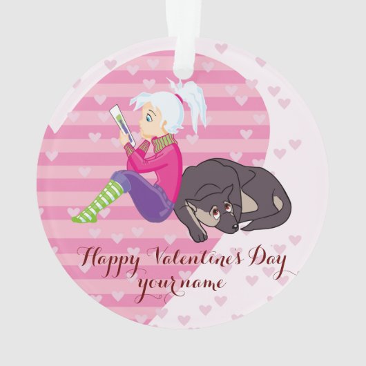 Fille Être amoureuse (dos)