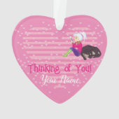 Fille Être amoureuse (dos)