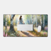 Fille Fantaisiste Dançant à Travers une Forêt de B (Clavier et souris)