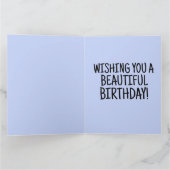 FILLE FEU DE NUIT ANNIVERSAIRE GRANDE CARTE DE SAL (Intérieur)